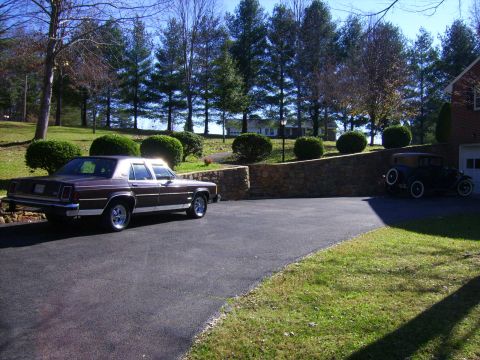 1982 Ford Crown Victoria LTD - You can see my Dad's '31 Victoria in the backround.