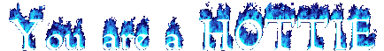 1992 Ford Taurus - Text art blue flames forming the words 'You are a HOT MESS'.