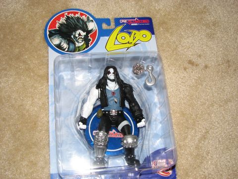 1991 Ford Bronco - This is a photo of a Lobo action figure still in its original packaging.