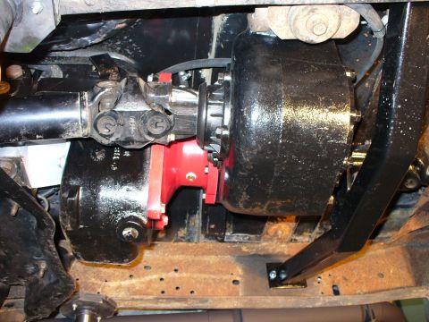 1978 Ford Bronco - complete installed assembly