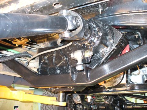 1978 Ford Bronco - custom rear x-member and mount