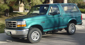 1996 Ford Bronco “FLYTIRE”