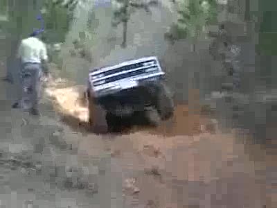 1990 Ford Bronco - Eric Climbing Linda Gail and Twister