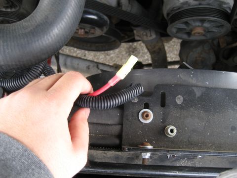 1995 Ford Bronco - The new weather proof connectors, with a dab of di-electric (sp) grease