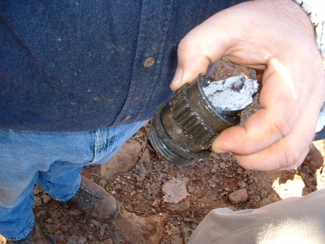 78hdbronco's broken 30-spline D60 stubshaft....wow.