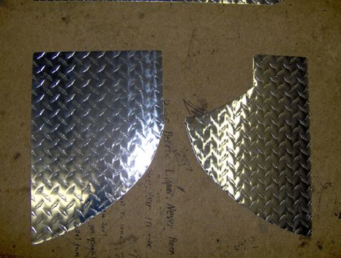 1978 Ford Bronco - kick panel covers