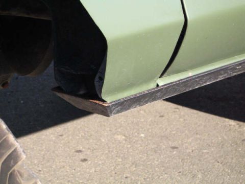 rocker guards - 1978 Ford Bronco
