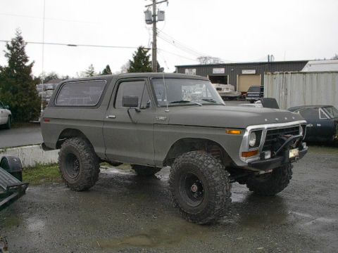 38's & no lift - 1978 Ford Bronco