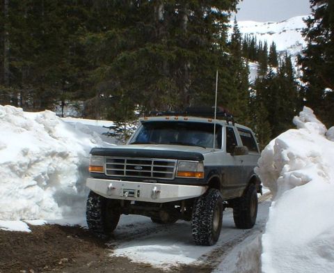 1993 Ford Bronco - Alta Lakes FS Road