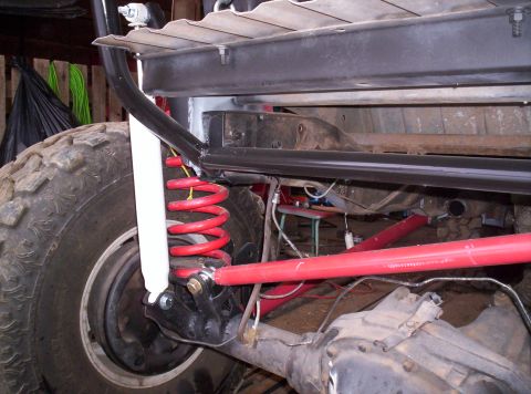 1984 Ford Bronco - shocks mounted