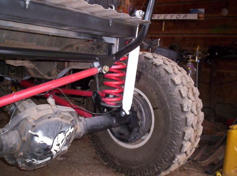1984 Ford Bronco - temp shock mounts