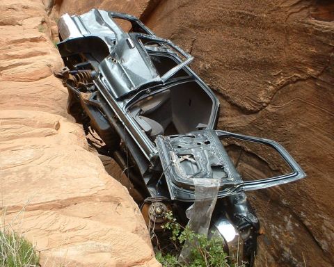 1993 Ford Bronco - 4Runner tumble