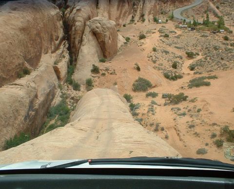 1993 Ford Bronco - Coming down Lions Back