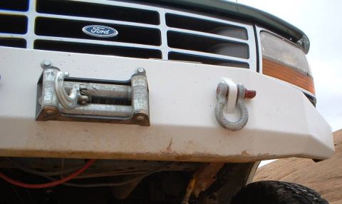 1993 Ford Bronco - bumper bashing!!!