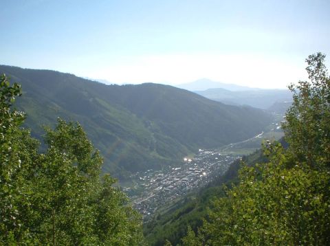 1993 Ford Bronco - View of Telluride from Tomboy Rd.