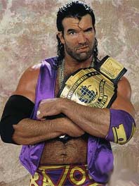 1991 Ford Bronco - Wrestler holding a championship belt with a serious expression.