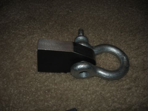 1990 Ford Bronco - Shackle mount and shackle