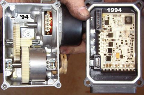 1999 Ford Crown Victoria - This car was built without cruise, but the wiring is all there. So I'm using this 1994 servo to add cruise to the 1999 car. All electronic…
