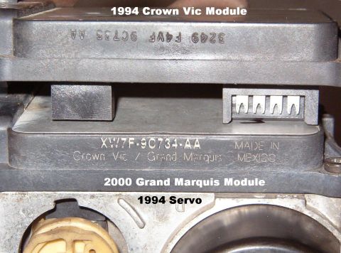 1999 Ford Crown Victoria - The engineering number suggests that this module & its programming were used as early as '97.