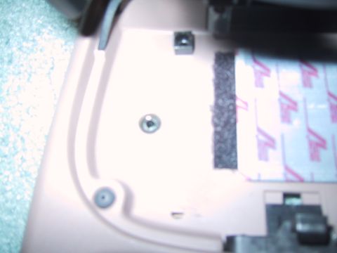 1994 Ford Bronco - view of insert from the top.
