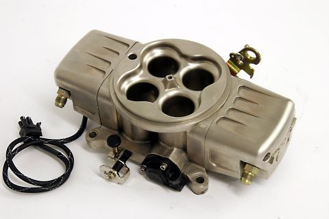 1972 Ford Ranchero - simulated "carb" with injectors inside