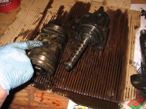 1989 Ford Bronco - This is with the ball guid and holder removed to extract the balls.