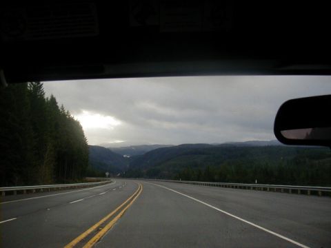 1994 Ford Explorer - Leaving Estacada, heading up the Clackamas river to the Mt.HoodNF.
