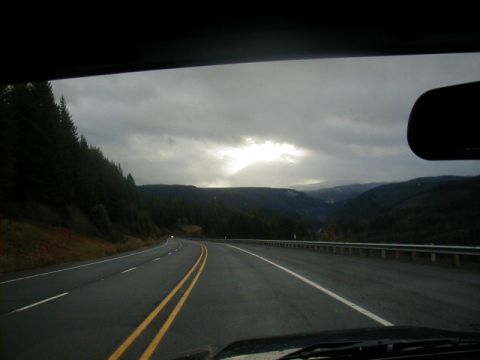 1994 Ford Explorer - Leaving Estacada, heading up the Clackamas river to the Mt.HoodNF.