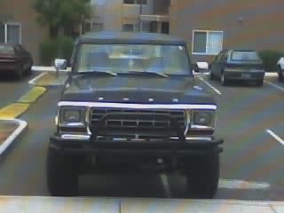 1978 Ford Bronco - My 78 Bronco Trough My Room's Window