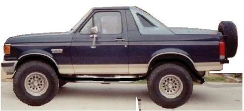 1990 Ford Bronco - This is the goal. Kind of a broncolanche