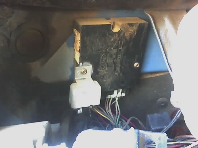 Ford electronic control module with wiring harness