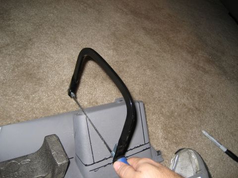1995 Ford Bronco - I chose a copping saw to make most of the cuts. You can use whatever floats your boat....I would have used a die grinder if my aptarment co…