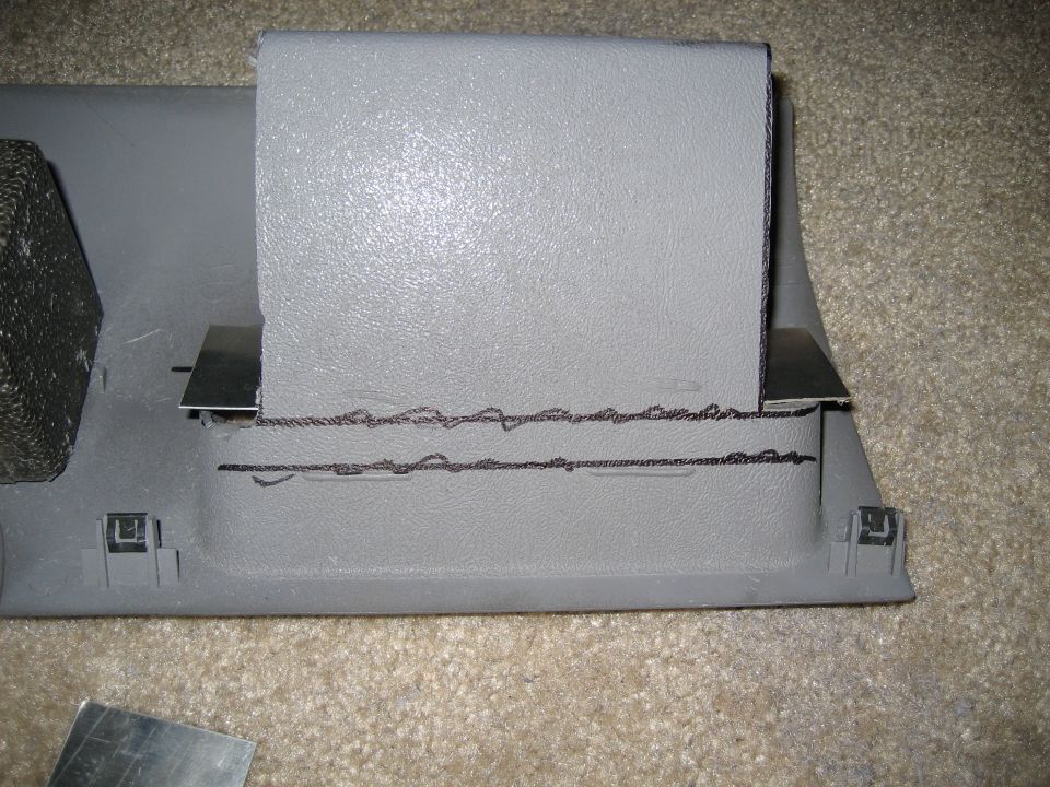 Rough fit, I made a boo boo on the left.  It wont matter latter.