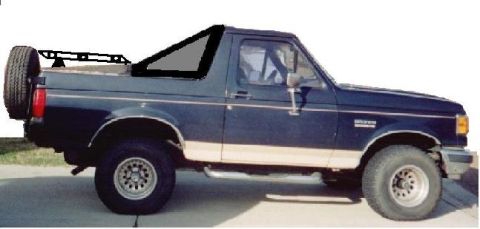 1990 Ford Bronco - Rear half back is going to be soft as will the rear cover. Still waiting on the soft top dude to come home from vacation. Then it will be o…