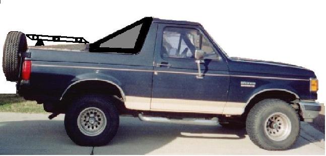 Rear half back is going to be soft as will the rear cover. Still waiting on the soft top dude to come home from vacation. Then it will be operational