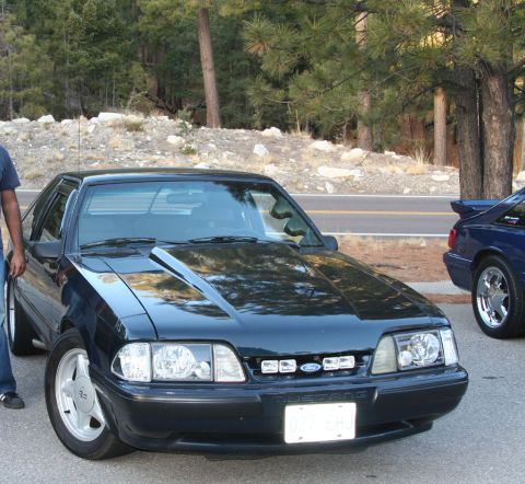 1989 Ford Mustang - A shot up at Mt. Lemmon on a group run.