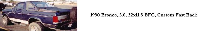 1990 Ford Bronco