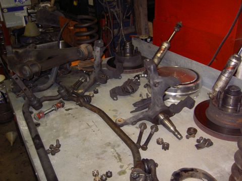 1984 Ford Crown Victoria LTD - the front suspension bits