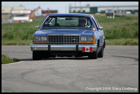 1984 Ford LTD Crown Victoria - turn 2 at 70 mph