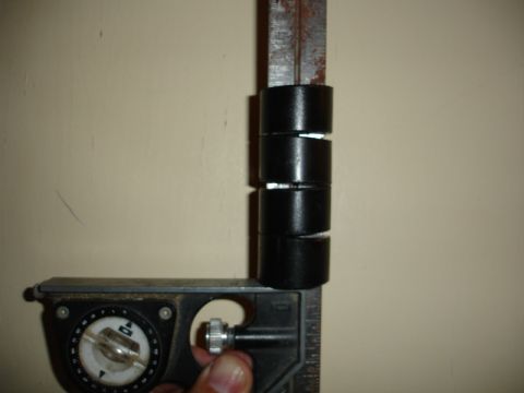 1996 Ford Bronco - Vernier caliper detail showing measurement scale and adjustment mechanism.