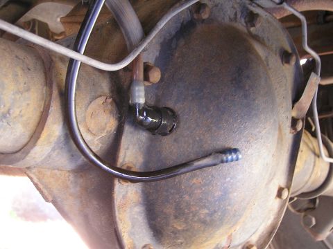 1989 Ford Bronco - Gas Line Repair - good and bad line