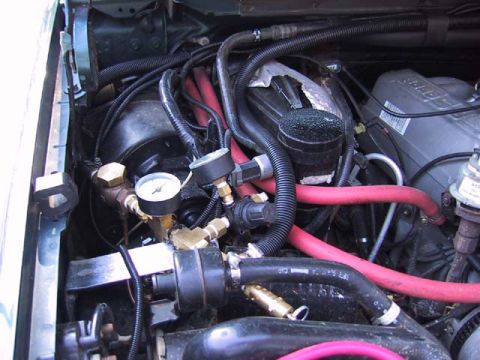 1995 Ford Bronco - finished gauges and things