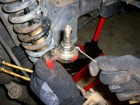 1993 Ford Bronco - Removing snap ring