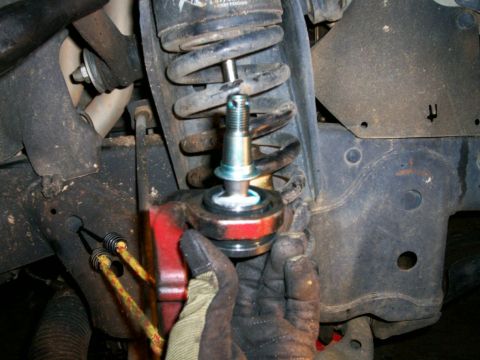 1993 Ford Bronco - New bj about to be pressed into knuckle