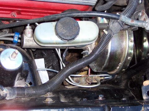 1964 Mercury Comet - 7"Brake Booster & 90 Mustang MC