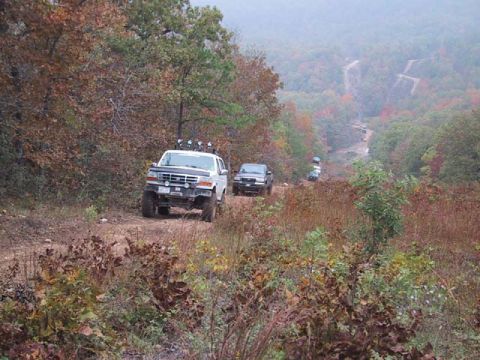 1995 Ford Bronco - A pretty good view of the area.