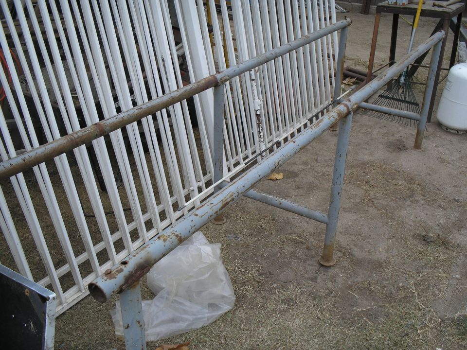 material rack.
