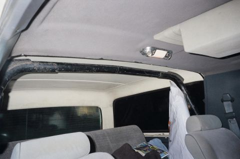 1989 Ford Bronco - there were a lotta monkeys hanging off this roll bar this summer