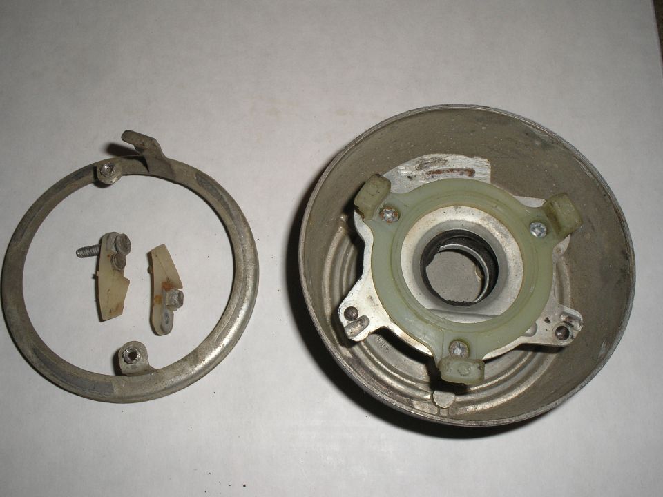 back side of steering wheel cap