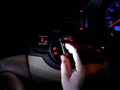 2002 Volkswagen Jetta - It is even easier to put it back in. Push the switch in and turn it toward off. It will be a little hard, and it will make a loud click, bu…